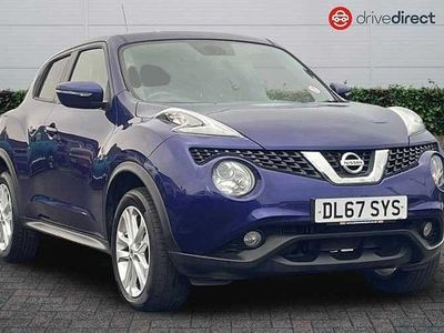 Blue Used 2017 Nissan Juke N-Connecta SUV | £6,841 (Fair price)