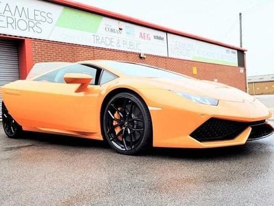 Used Lamborghini Huracán 2018 Orange Coupe