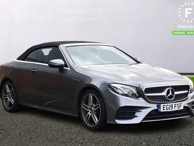 used Mercedes E220 E CLASS DIESEL CABRIOLETAMG Line 2dr 9G-Tronic [Satellite Navigation, Electric Front Seats, Heated Seats, Parking Camera]