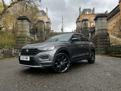 Used VW T-Roc Black Edition 150 HP (110 kW) 2021 Grey SUV