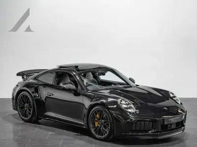 New Porsche 911 Turbo S 701 HP (515 kW) 2026 Black Coupe