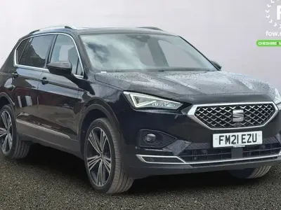 Used Seat Tarraco XCELLENCE Lux 150 HP (110 kW) 2021 Black SUV