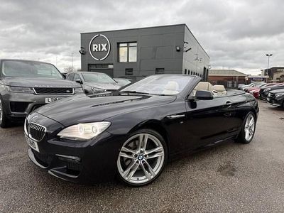 Used BMW 640 Cabriolet M Sport 313 HP (230 kW) 2015 Black Cabriolet