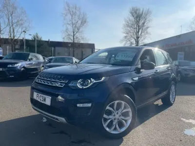 Used Land Rover Discovery 4 HSE 180 HP (132 kW) 2016 Blue SUV