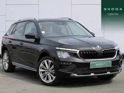 New Skoda Kamiq Design Edition 115 HP (84 kW) 2025 Black magic pearl effect SUV