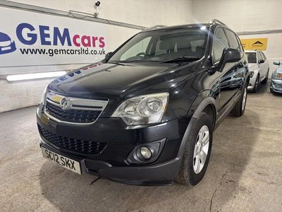 Used Vauxhall Antara 2012 Black SUV