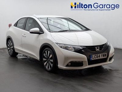White Used 2015 Honda Civic SE Plus Hatchback | £7,450 (Fair price)