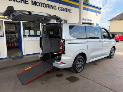 Used Ford Tourneo Custom Titanium 136 HP (100 kW) 2025 Silver Van