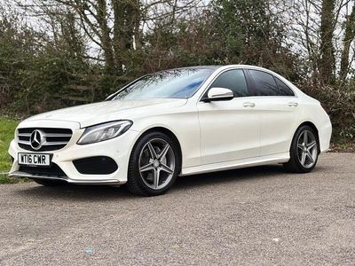 Used Mercedes C200 AMG Line Premium Plus 184 HP (135 kW) 2016 White Sedan