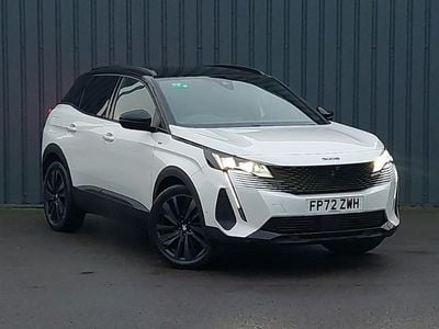 White Used 2022 Peugeot 3008 Premium Estate | £19,998 (Fair price)