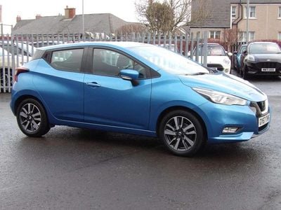 Used Nissan Micra Acenta 2017 Blue Hatchback