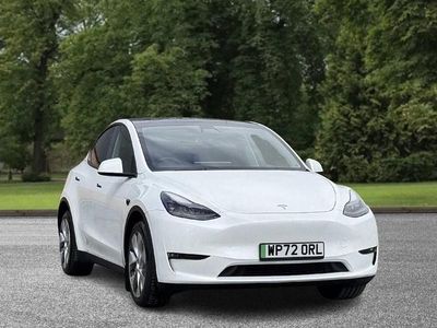 Begagnad Tesla Model Y Long Range AWD 378 kW (514 HK) 2022 Vit SUV