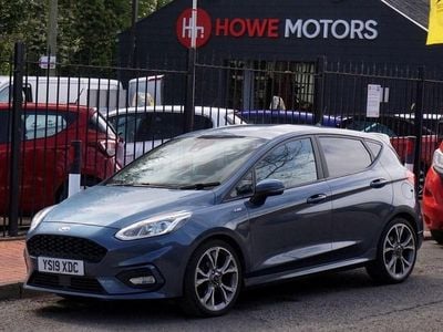 Used Ford Fiesta ST-Line 125 HP (91 kW) 2019 Blue Hatchback