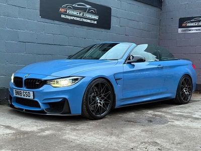 Blue Used 2018 BMW M4 Cabriolet Competition Edition Cabriolet | £22,995 (Good price)