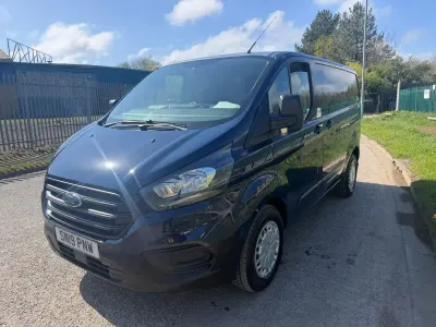 Usado Ford Transit Custom 130 HP (95 kW) 2019 Azul Van