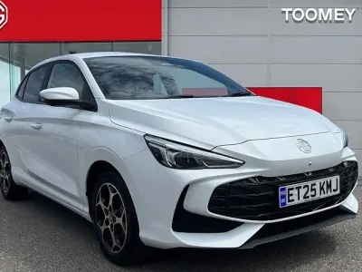 Used MG MG3 Trophy 194 HP (142 kW) 2025 White Hatchback