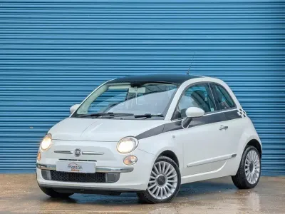 Used Fiat 500 Lounge 69 HP (50 kW) 2011 White Hatchback