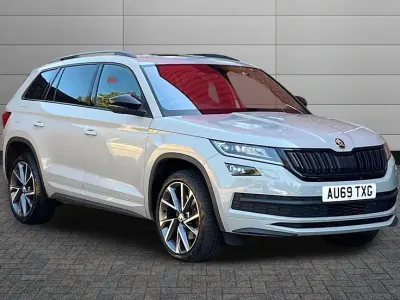 Used Skoda Kodiaq SportLine 187 HP (137 kW) 2019 Grey SUV