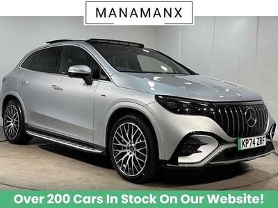 Hightech silver Used 2024 Mercedes EQE AMG 53 AMG Sedan | £65,979