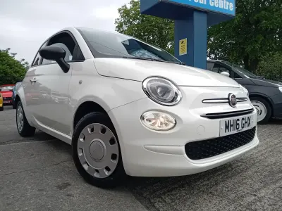 Usado Fiat 500 Pop 69 CV (50 kW) 2016 Blanco Utilitario