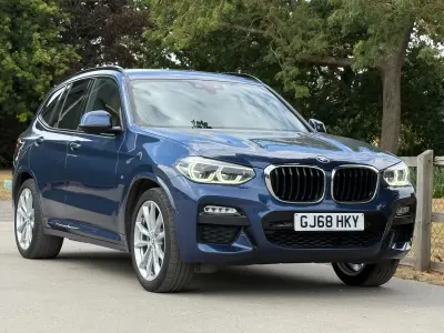 Used BMW X3 M Sport 2018 Blue SUV