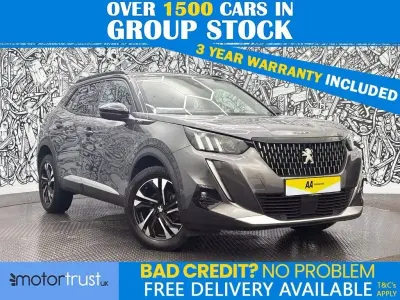 Begagnad Peugeot 2008 GT 130 HK (95 kW) 2022 Grå SUV