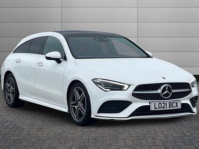 Used Mercedes CLA200 AMG Line Premium Plus 161 HP (118 kW) 2021 White Estate