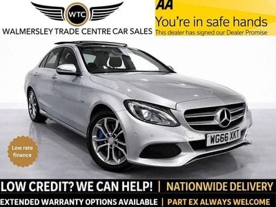 Used Mercedes C350e Premium Plus 293 HP (215 kW) 2016 Silver Sedan