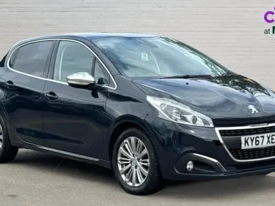 Used Peugeot 208 Allure 110 HP (80 kW) 2017 Grey Hatchback