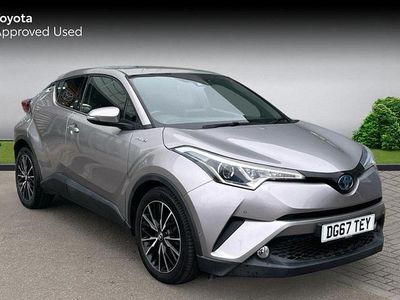 Used Toyota C-HR 122 HP (89 kW) 2017 Silver metallic SUV