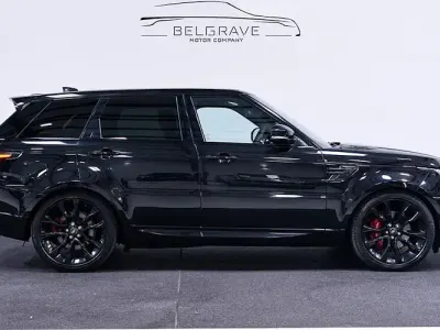 Gebraucht Land Rover Range Rover Sport S 400 PS (294 kW) 2021 Schwarz SUV