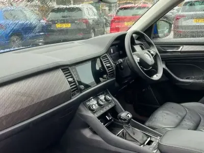 Used Skoda Kodiaq SE L Executive 150 HP (110 kW) 2023 Blue SUV