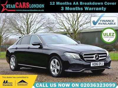 Used Mercedes E220 SE 2016 Black Sedan