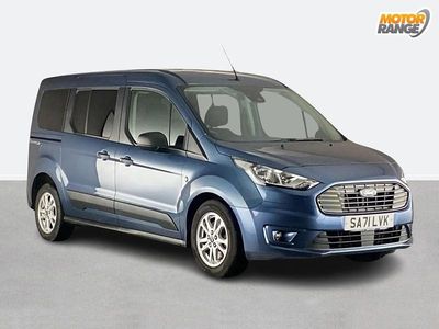Blue Used 2021 Ford Tourneo Zetec MPV | £14,895 (Fair price)