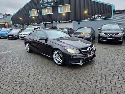 Black Used 2015 Mercedes E250 AMG line Coupe | £8,750 (Super price)