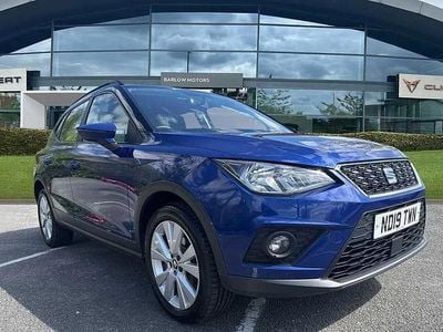 Used Seat Arona SE 94 HP (69 kW) 2019 Blue SUV
