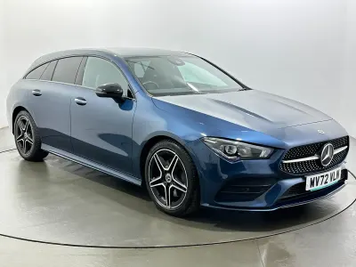 Used Mercedes CLA200 AMG Line Premium 2022 Blue Estate