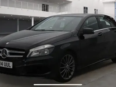 Used Mercedes A200 AMG 136 HP (100 kW) 2014 Black Hatchback