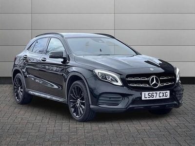 Used Mercedes GLA220 AMG Line Premium 177 HP (130 kW) 2017 Black SUV
