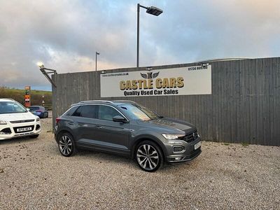 Grey Used 2021 VW T-Roc R-line SUV | £20,995 (Fair price)