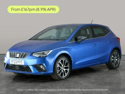 Usado Seat Ibiza XCELLENCE Lux 110 CV (80 kW) 2023 Azul Utilitario
