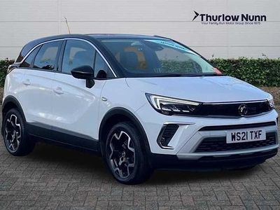 White Used 2021 Vauxhall Crossland Elite SUV | £11,999 (Good price)