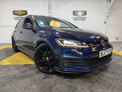 Used VW Golf VII GTI 230 HP (169 kW) 2017 Blue Hatchback
