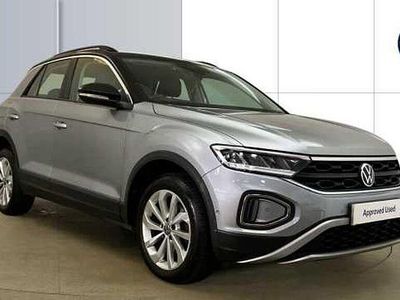 Silver Used 2023 VW T-Roc Life SUV | £17,748 (Fair price)