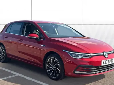 Used VW Golf VIII Style 150 HP (110 kW) 2023 Red Hatchback