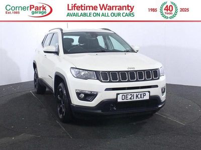 White Used 2021 Jeep Compass Longitude SUV | £14,499 (Fair price)