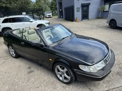 Used Saab 900 Cabriolet 1997 Black Cabriolet