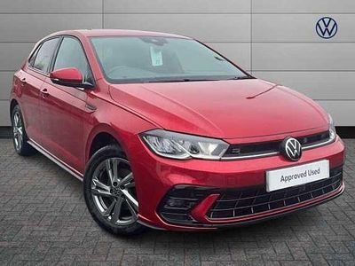 Used VW Polo R-line 110 HP (80 kW) 2022 Red Hatchback