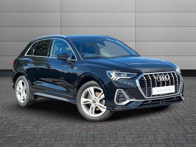 Black Used 2021 Audi Q3 S-Line SUV | £22,890 (Good price)