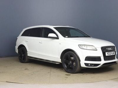 White Used 2012 Audi Q7 S-line plus SUV | £10,699 (Good price)